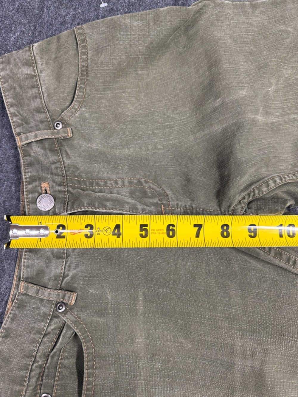 J. Jill Olive Green Below-Waist Casual Pants - Picture 8 of 8